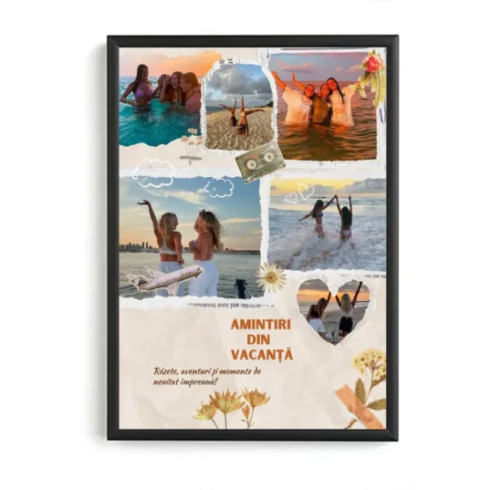 tablou personalizat Amintiri din Vacanta