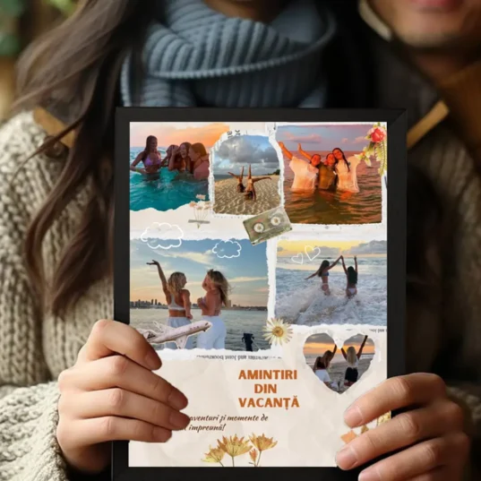 tablou personalizat Amintiri din Vacanta