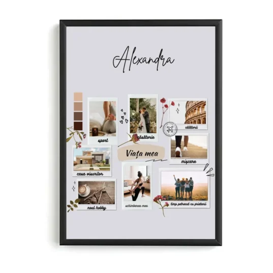 tablou personalizat Viata mea