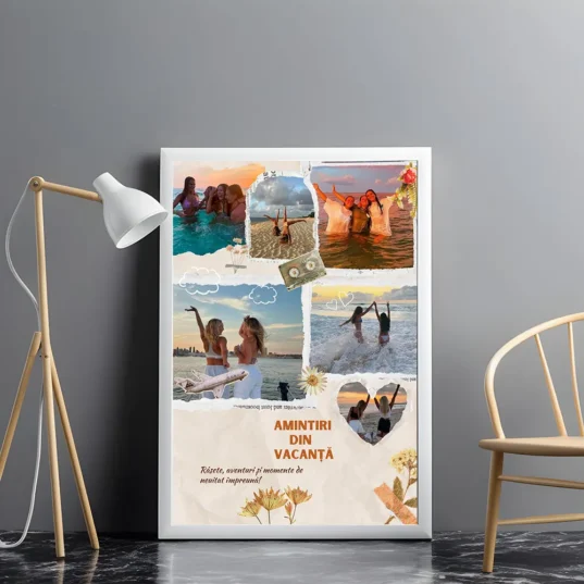 Tablou personalizat Amintiri din Vacanta