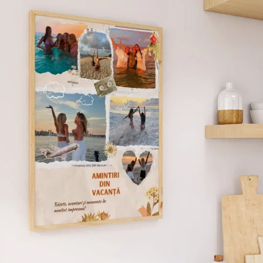 Tablou personalizat Amintiri din Vacanta