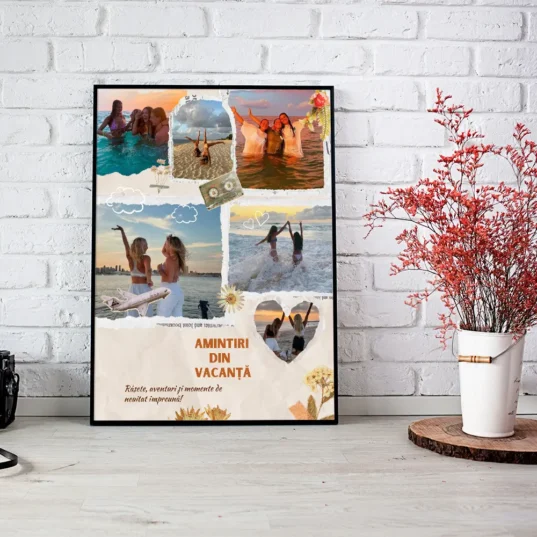 Tablou personalizat Amintiri din Vacanta