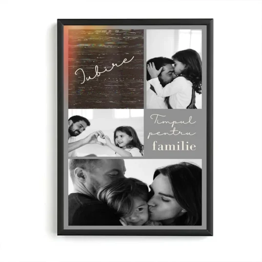 Tablou personalizat Timpul pentru familie
