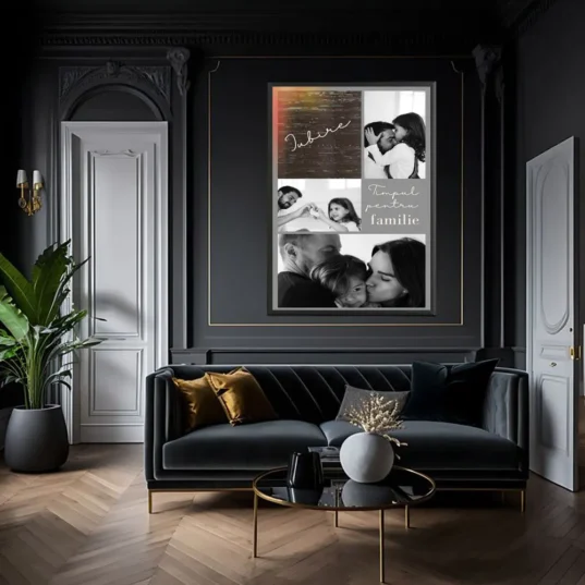 Tablou personalizat Timpul pentru familie
