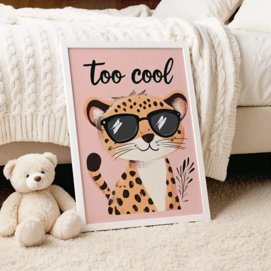 tablou motivational pentru camera copilului