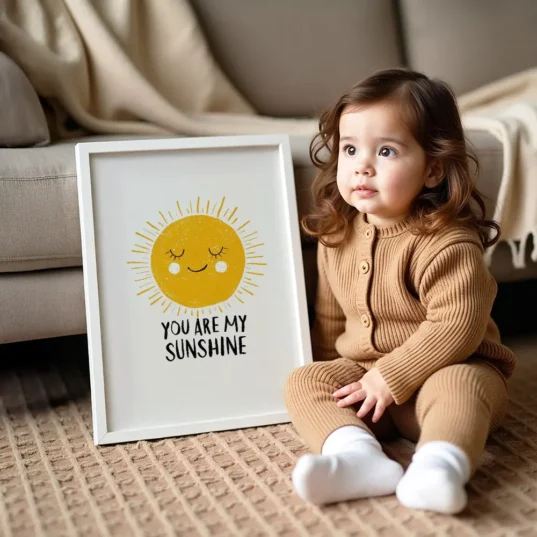 tablou motivational pentru camera copilului
