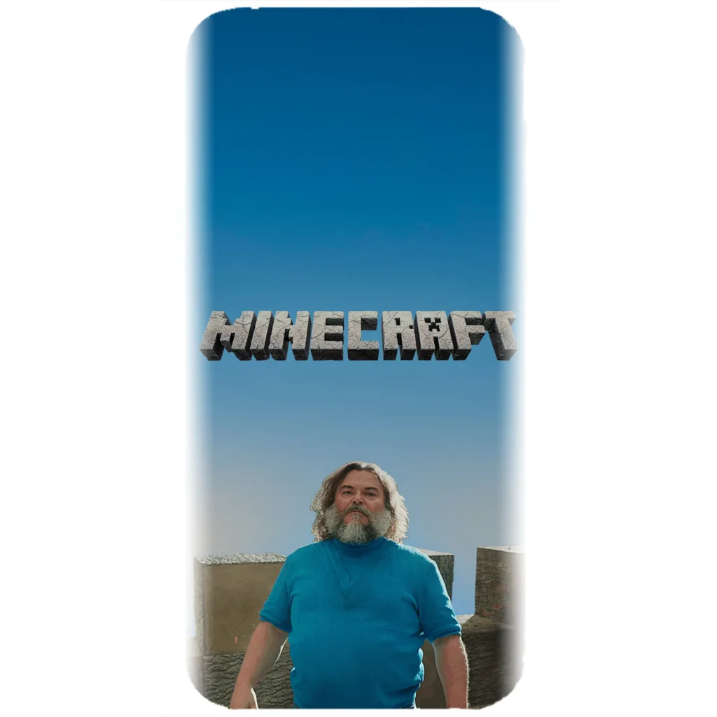Husa cu Minecraft The Movie - model 002