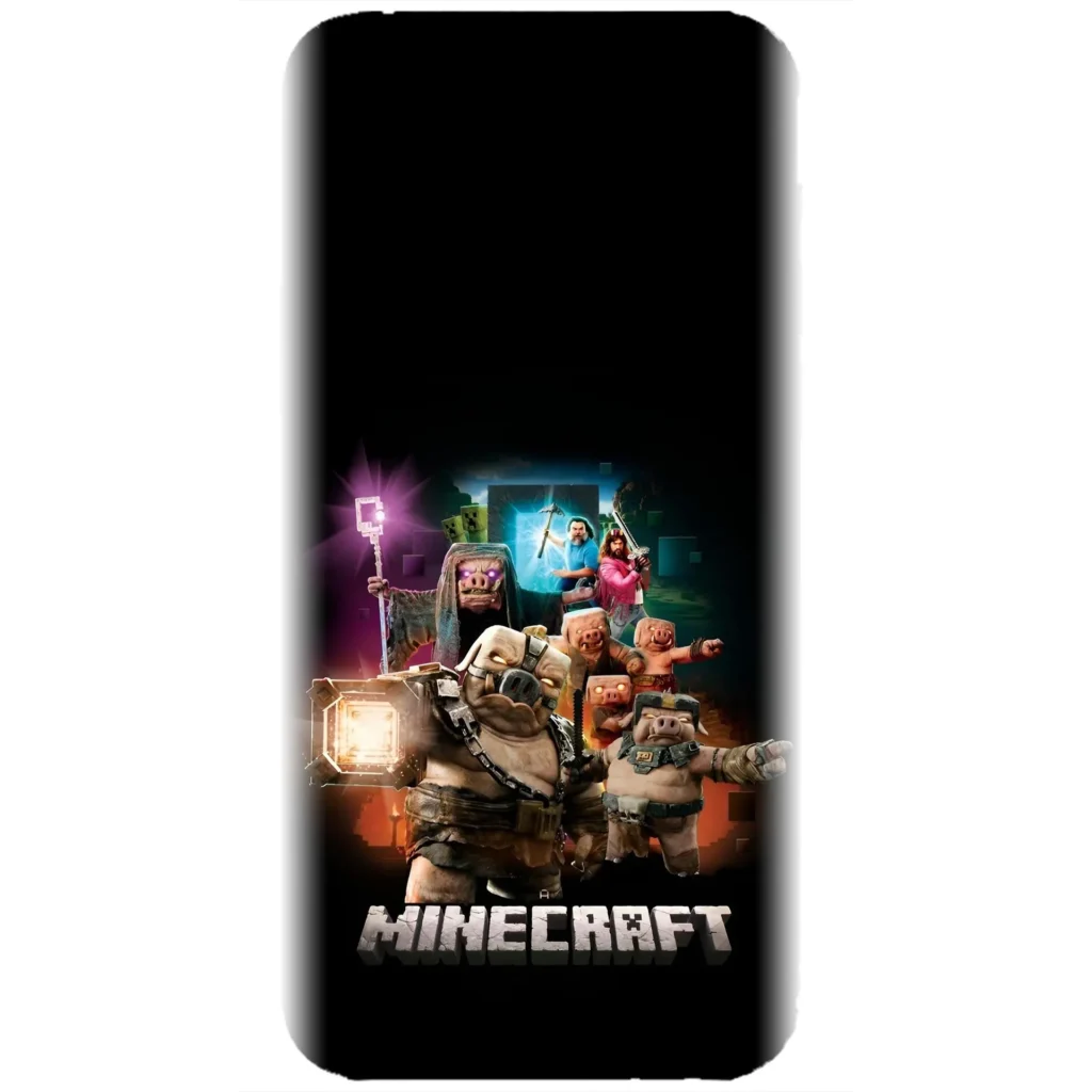 Husa cu Minecraft The Movie - model 003