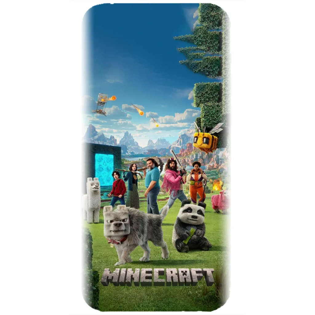 Husa cu Minecraft The Movie - model 005