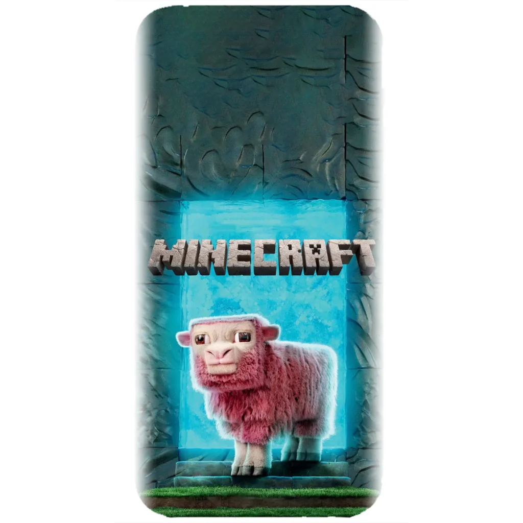 Husa cu Minecraft The Movie - model 006