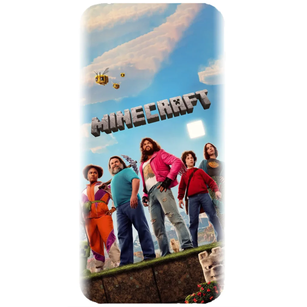 Husa cu Minecraft The Movie - model 009