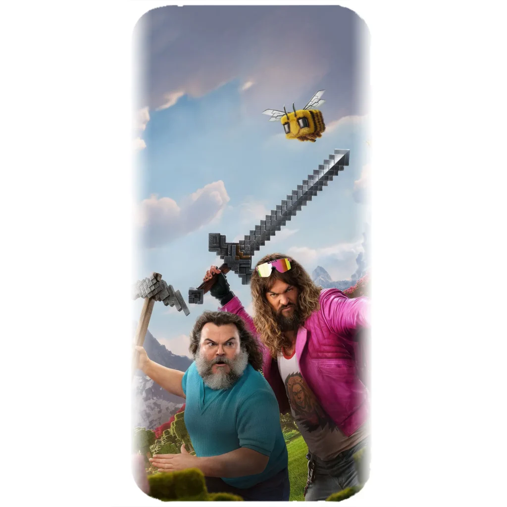 Husa cu Minecraft The Movie - model 010