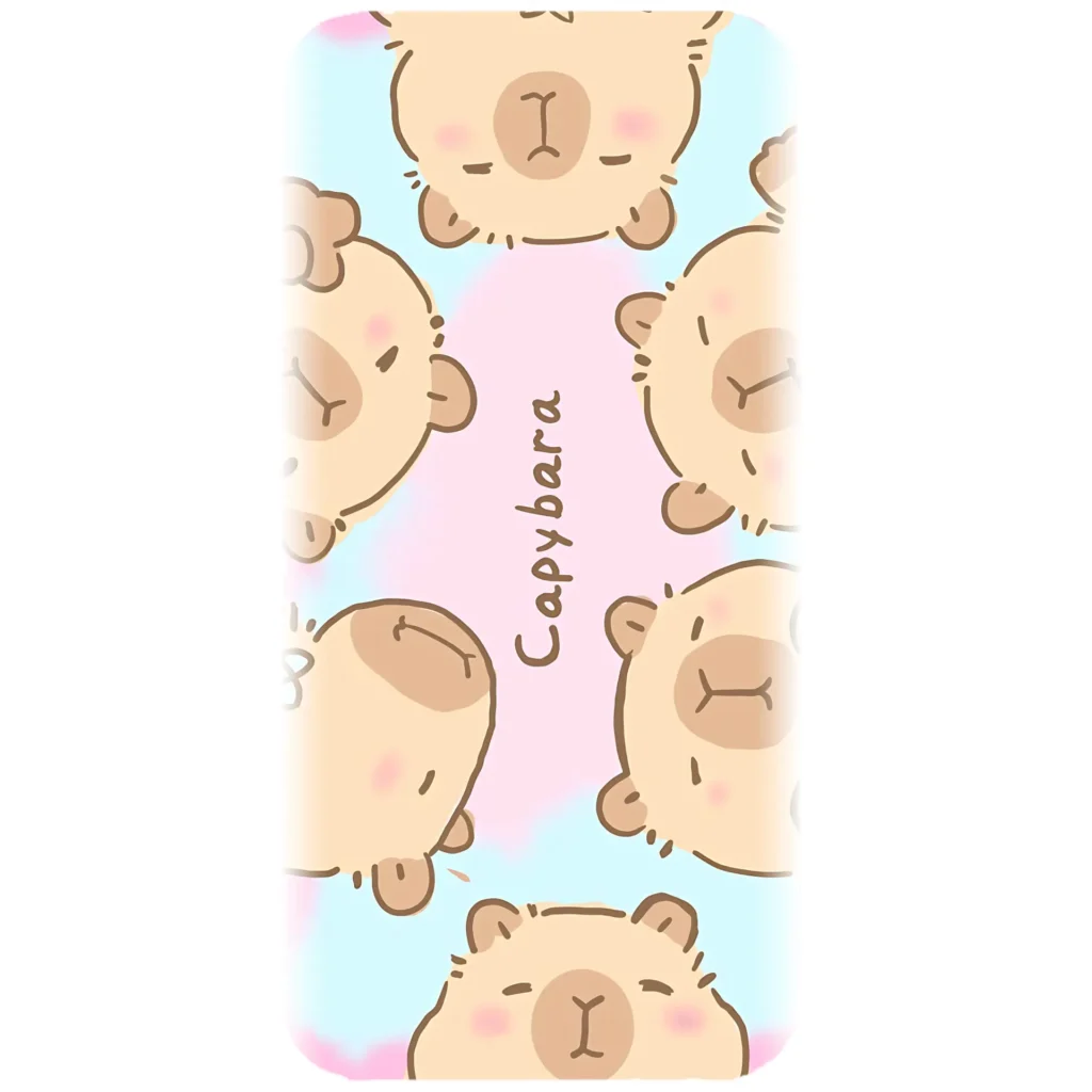 Husa cu Capibara personalizata - model 005