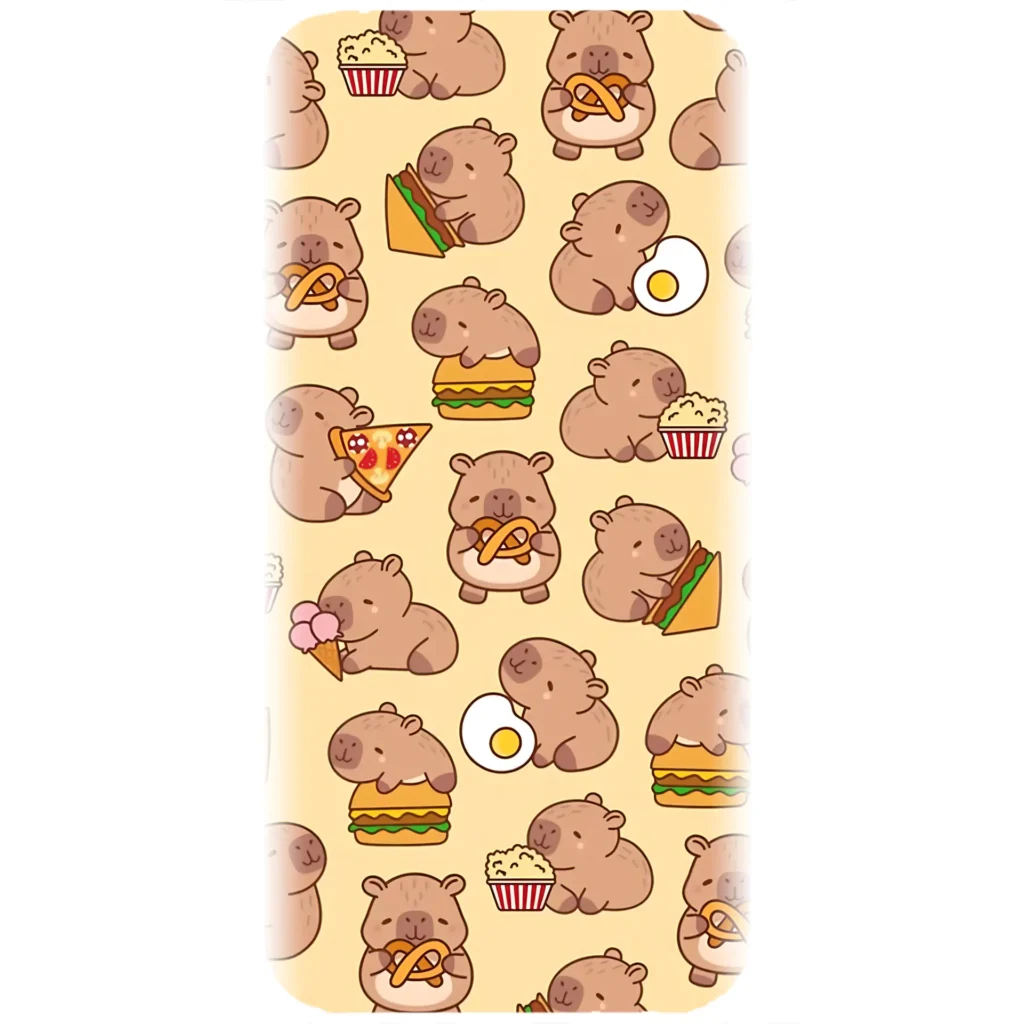 Husa cu Capibara personalizata - model 006