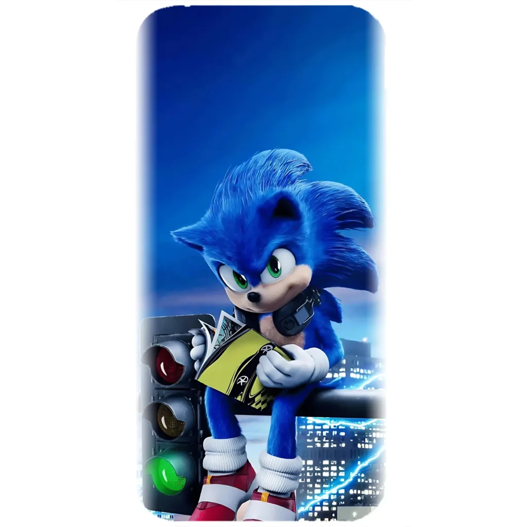 Husa personalizata cu Sonic - model 007