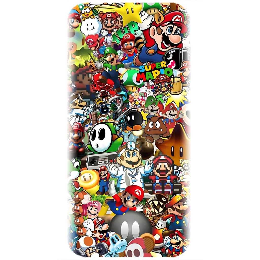 Husa cu Super Mario personalizata - model 006