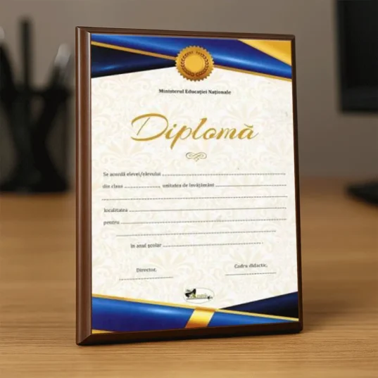 Placheta lemn personalizata