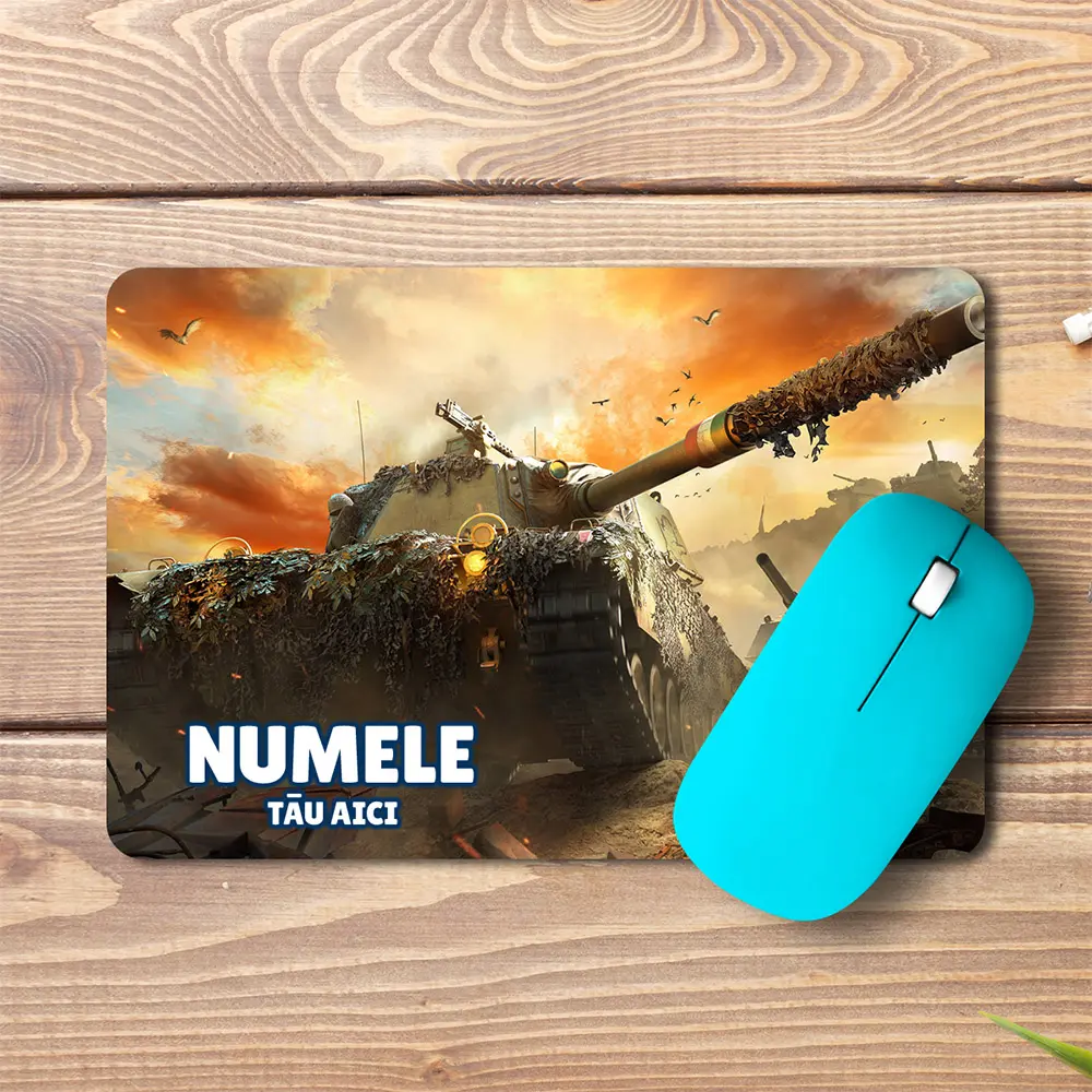 Mouse pad World of Tanks Modern Armor Wallpaper personalizat cu numele tău